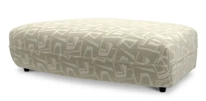 Eichholtz CMA0192 Modular Sofa Grand Avenue Ottoman in Davenport Light Grey