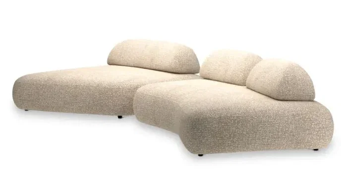 Eichholtz CMA0224 Sofa Residenza in Montclair Silver