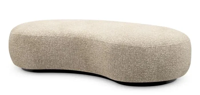 Eichholtz CMA0241 Bench Björn in Montclair Silver