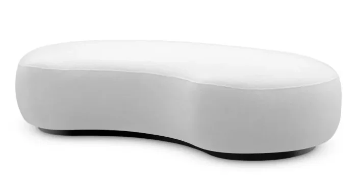 Eichholtz CMA0249 Bench Björn in Muslin White