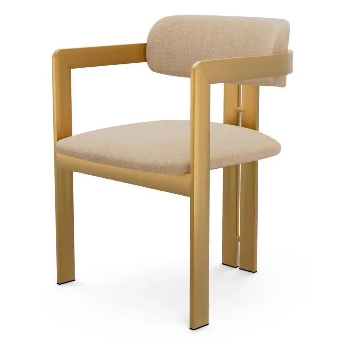 Eichholtz CMA0267 Dining Chair Donato in Stratfort Sand