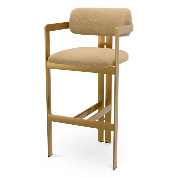 Eichholtz CMA0311 Bar Stool Donato in Stratfort Honey
