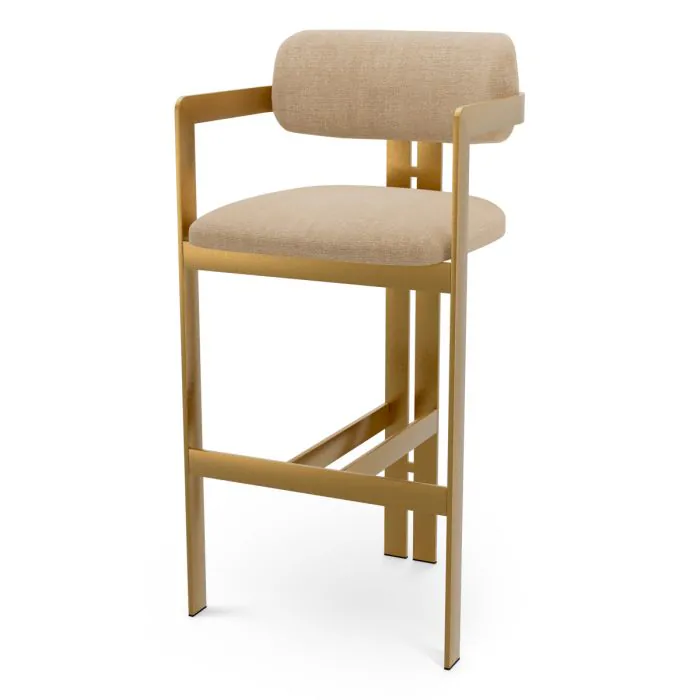 Eichholtz CMA0313 Bar Stool Donato in Stratfort Sand