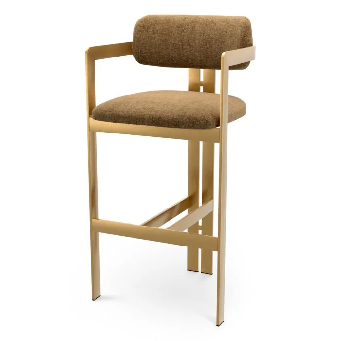 Eichholtz CMA0323  Bar Stool Donato in Hastings Camel