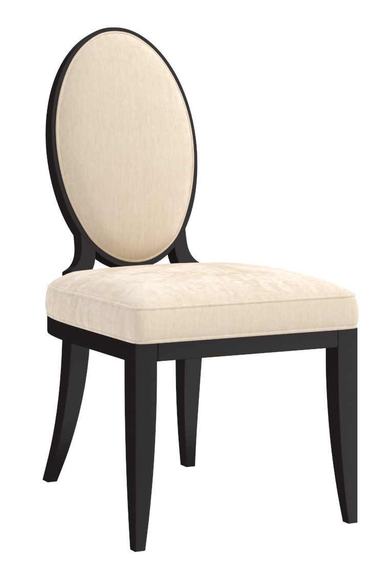 ART Furniture 351206-2761 Boulevard Upholstered Side Chair in Raven Black
