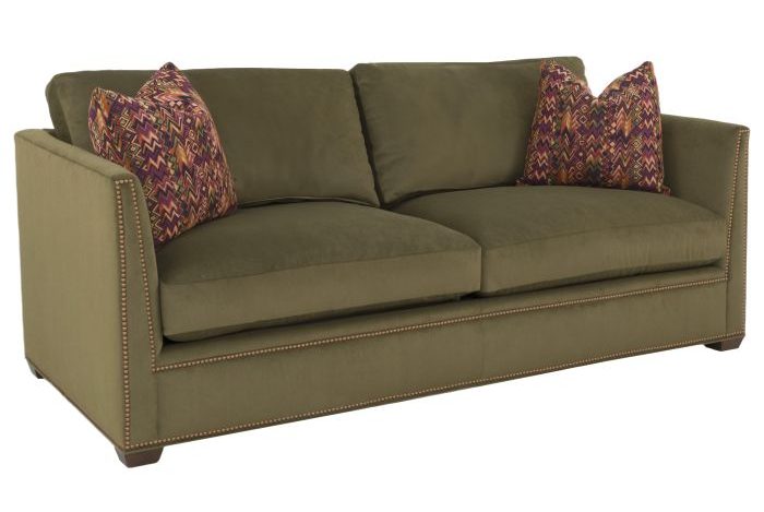 Fairfield P-2604-84-A Chesterfield 84″ Sofa in Olive