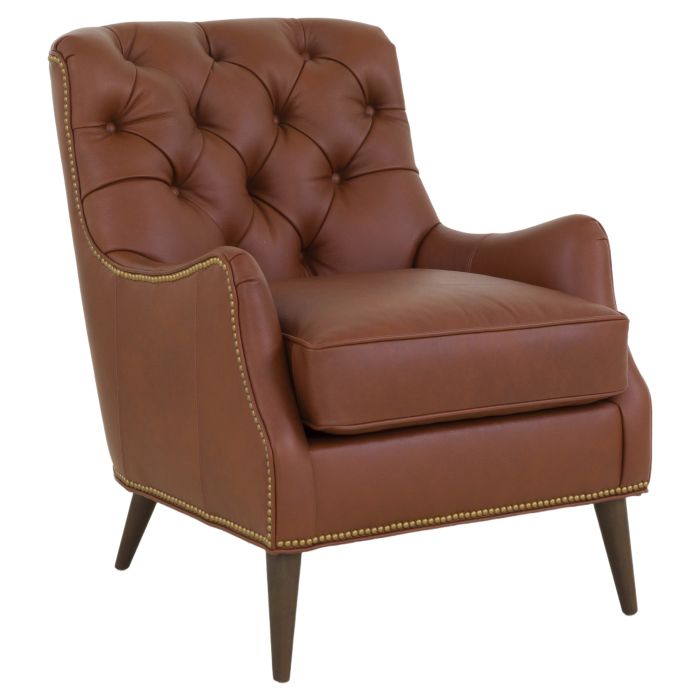 Fairfield P-6067-01-A Arnold Tufted Lounge Chair in Sycamore