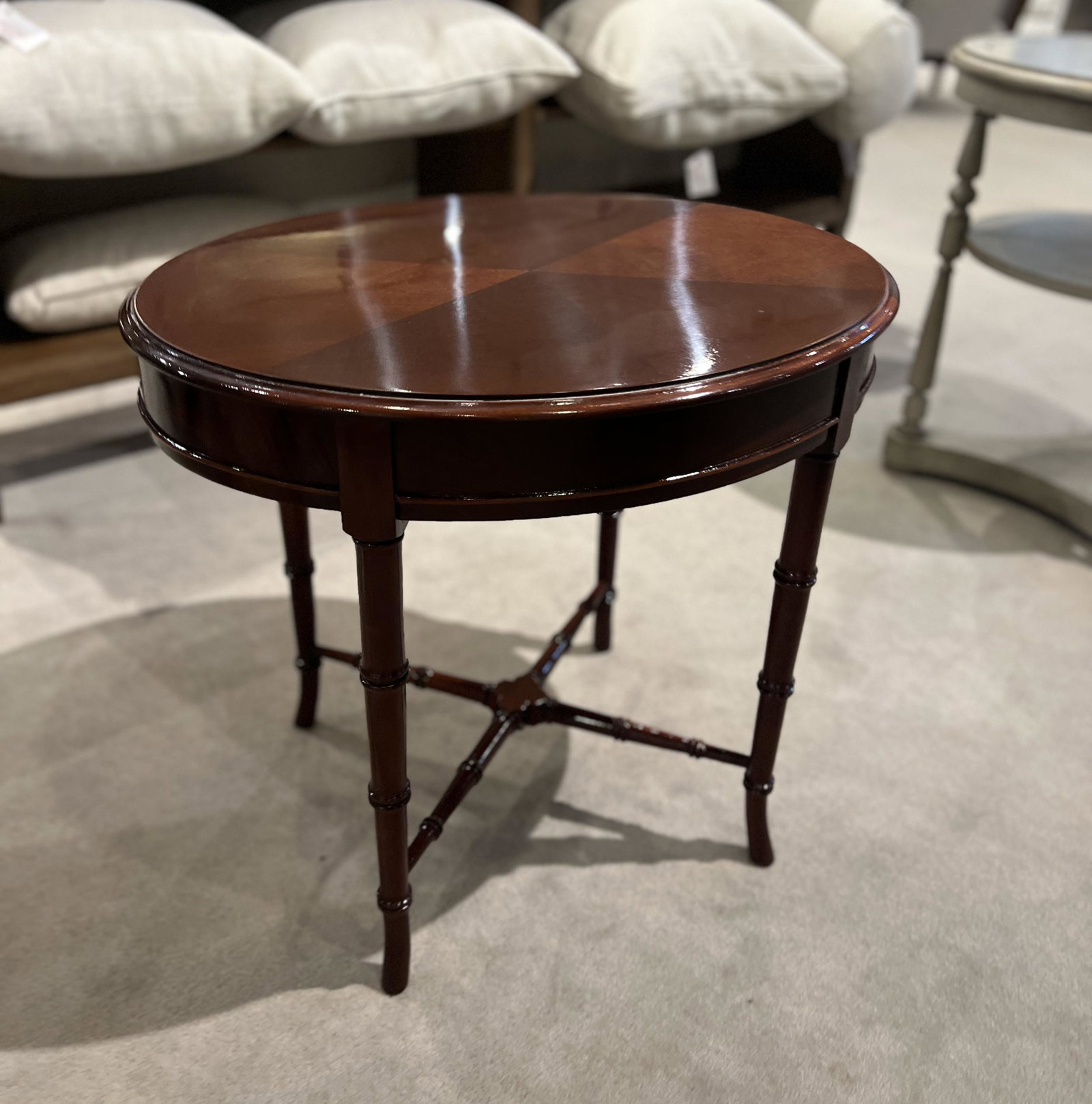 Hickory Chair HC8688-70/350 Chad Side Table Maple at Factory Outlets by Hickory Park