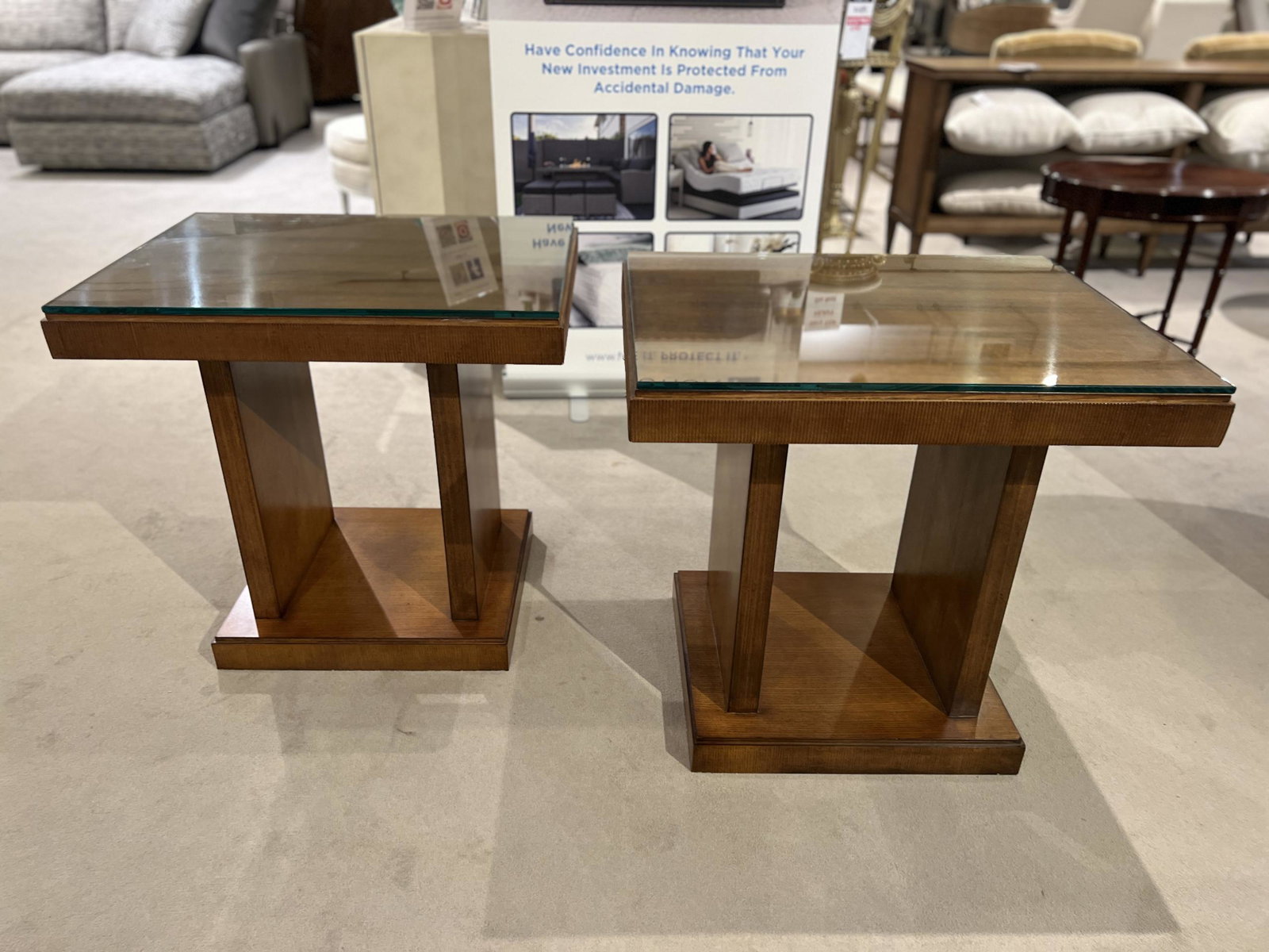 Hickory Chair HC1685-70/80 Chase Reeded Side Table