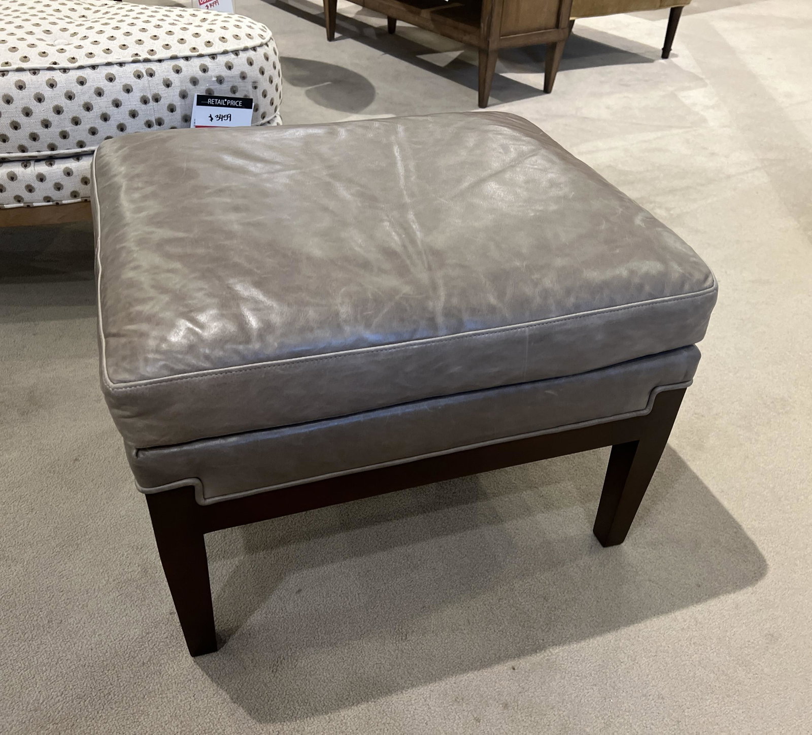 Hickory Chair HC8501-29/290 Anderson Ottoman at Factory Outlets by Hickory Park