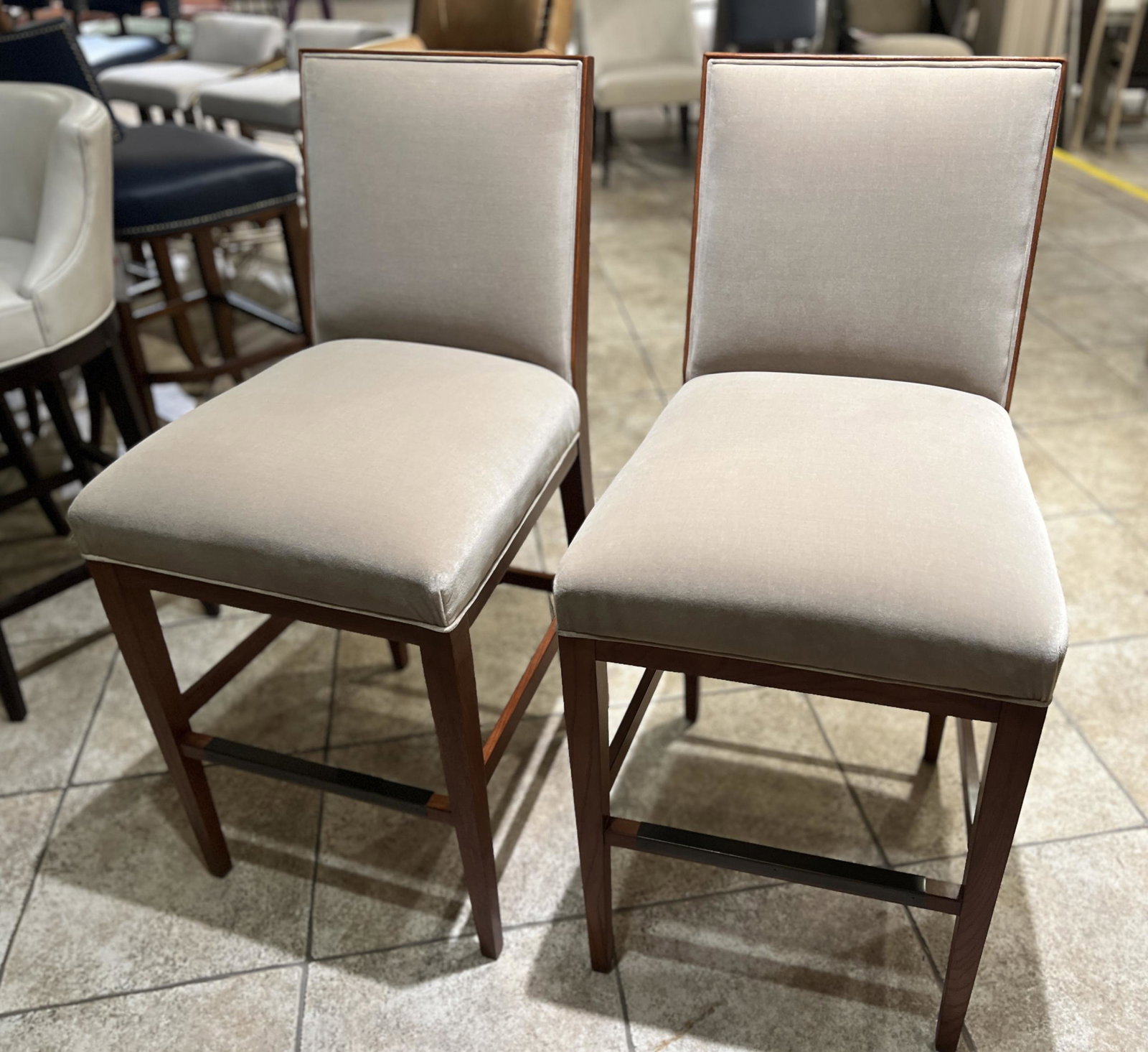 Hickory Chair HC1308-04/30 Cloison Bar Stool at Factory Outlets by Hickory Park