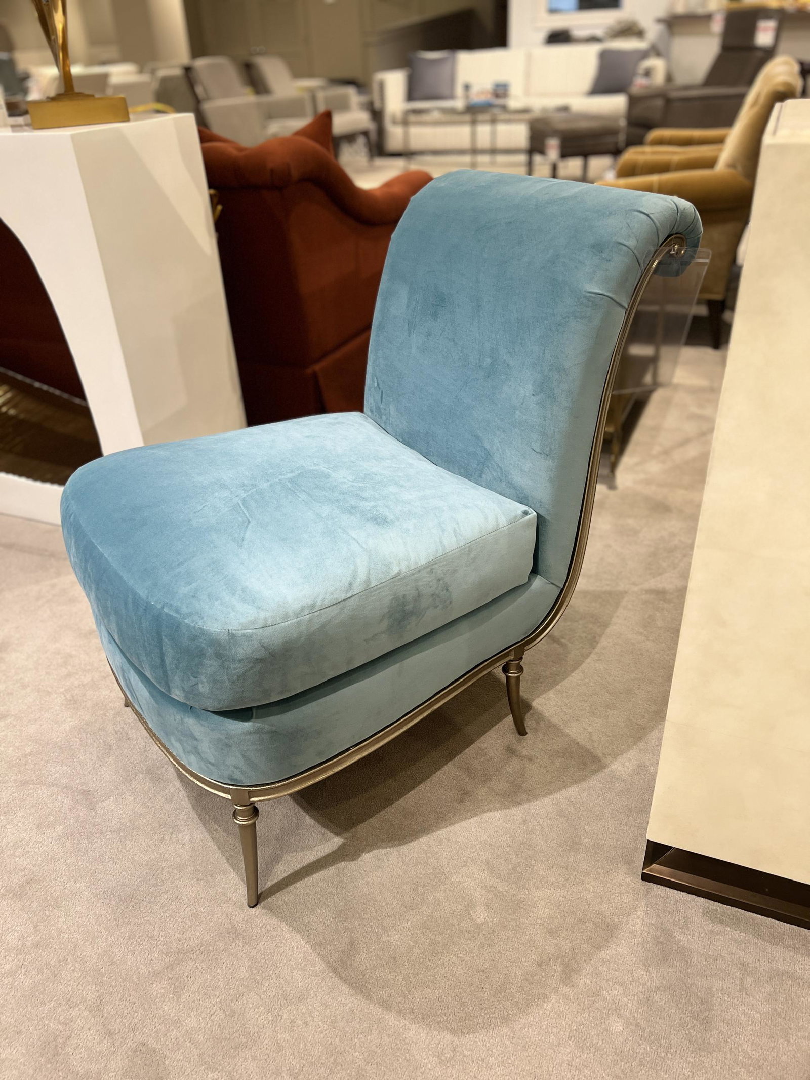 Hickory Chair HC9513-23/370 Slipper Chair at Factory Outlets by Hickory Park