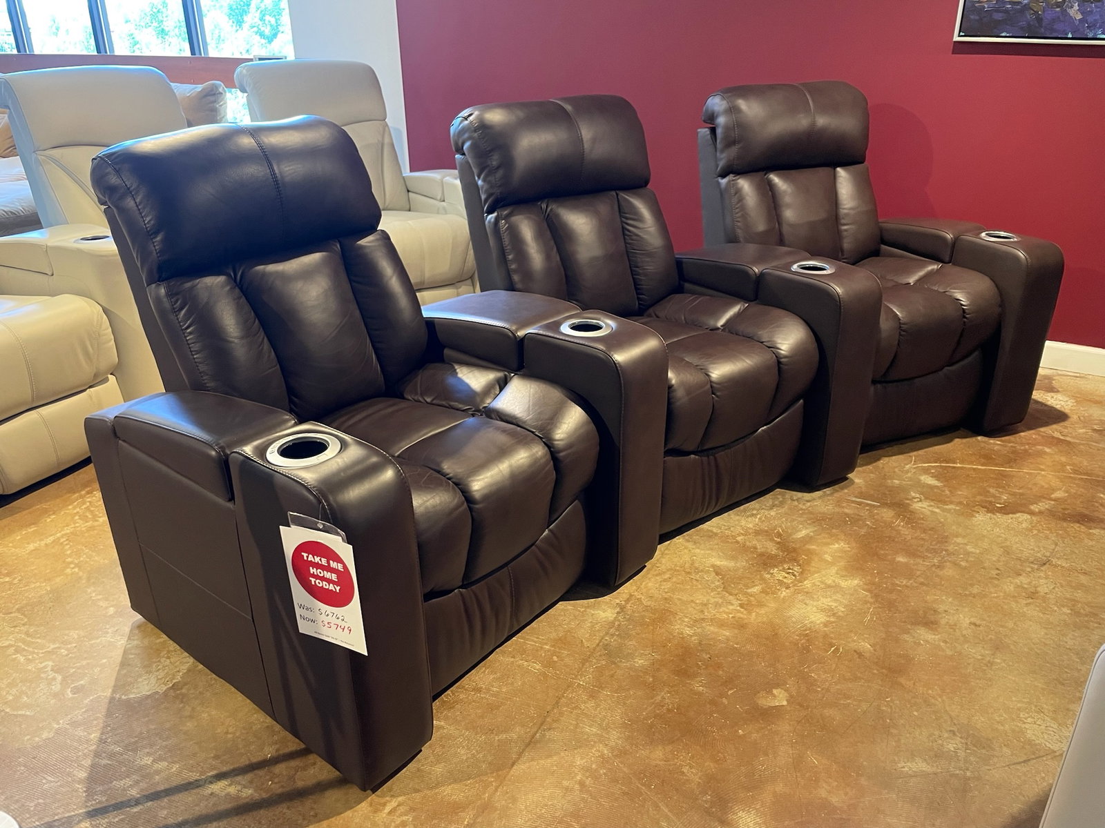 Palliser Furniture 41417 Paragon Theater Seating