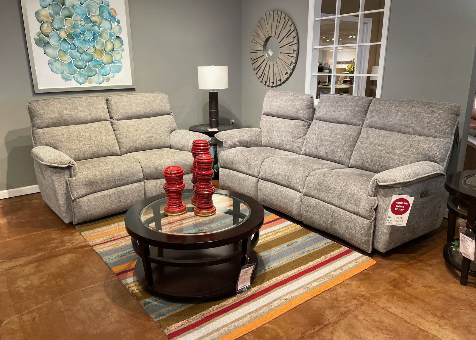 La-Z-Boy 44U-706/U48-706 Jay Sofa and Loveseat