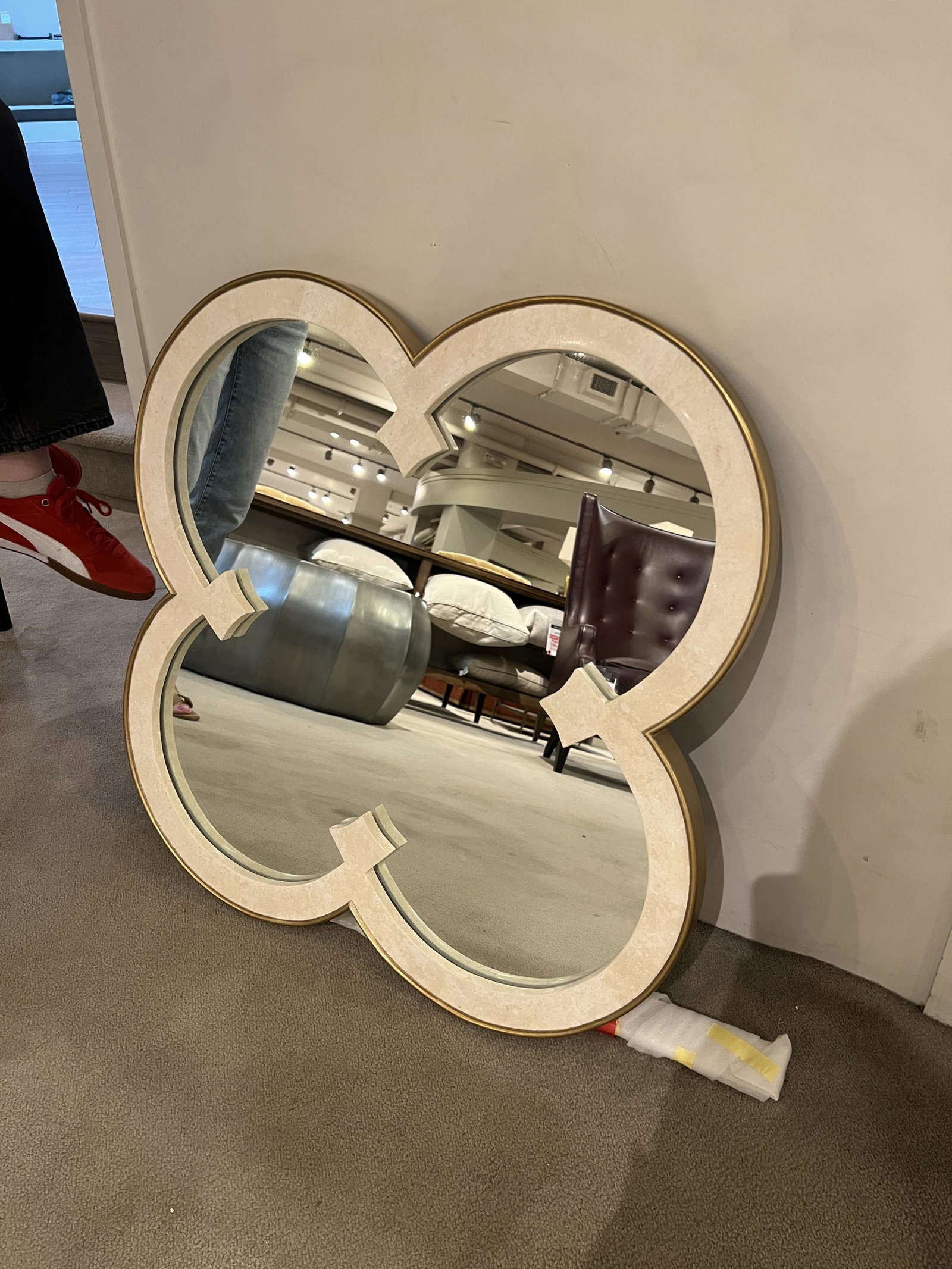 Maitland-Smith 8292-28/50 Quatrefoil Mirror