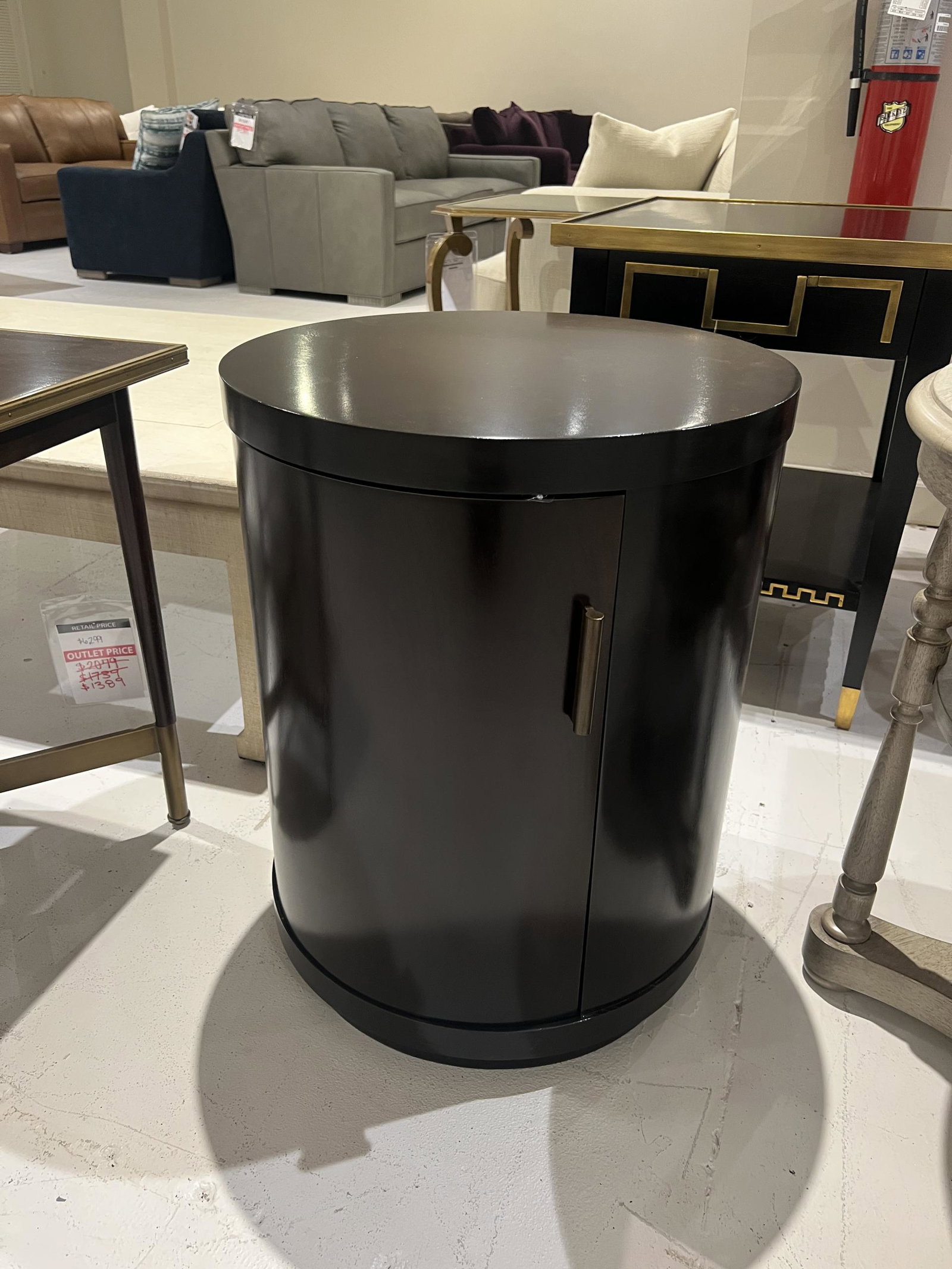 Century 849-627L/50 Door Commode - Left Facing