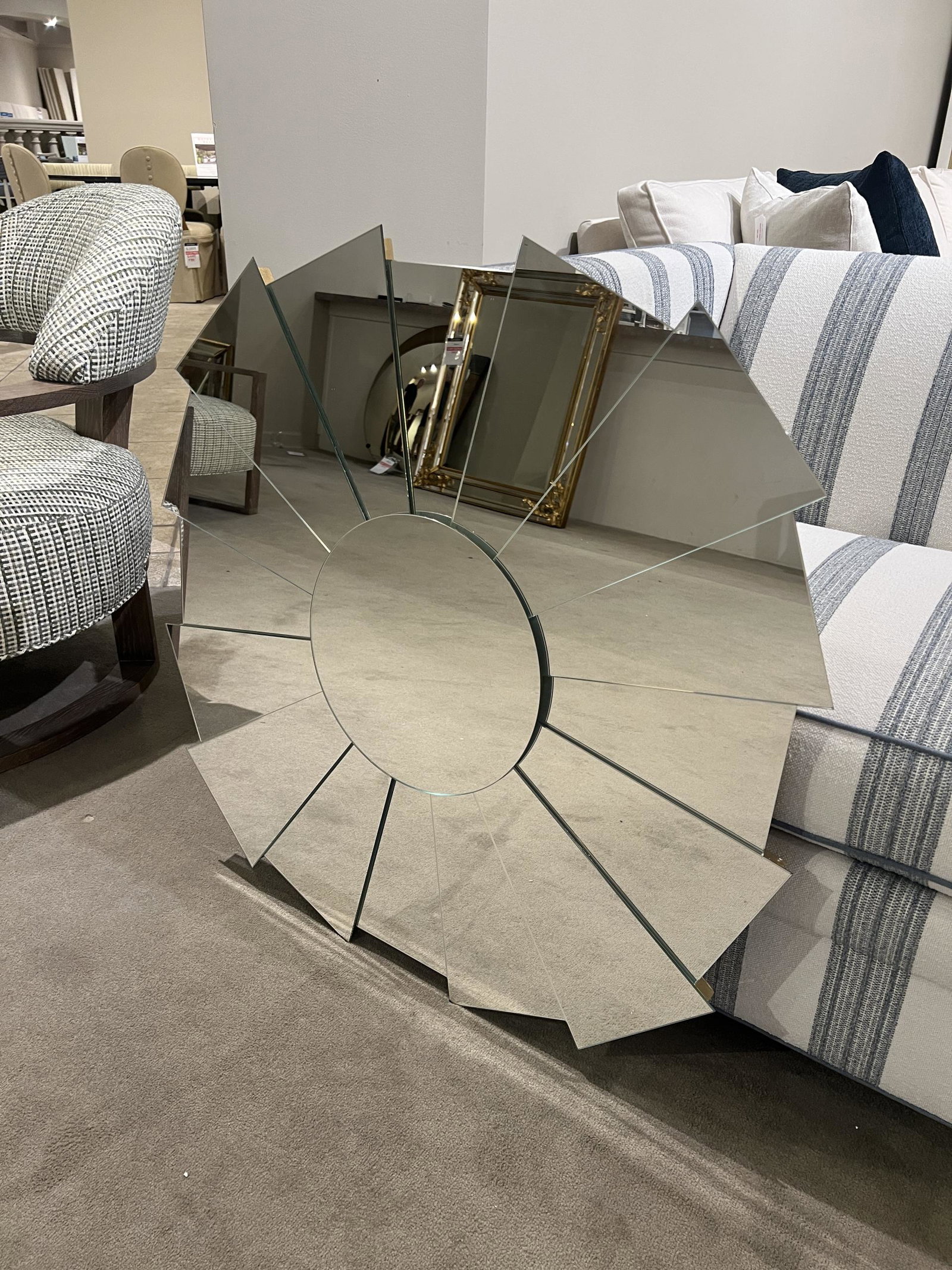 Maitland-Smith 8208-28/40 Action Mirror at Factory Outlets by Hickory Park