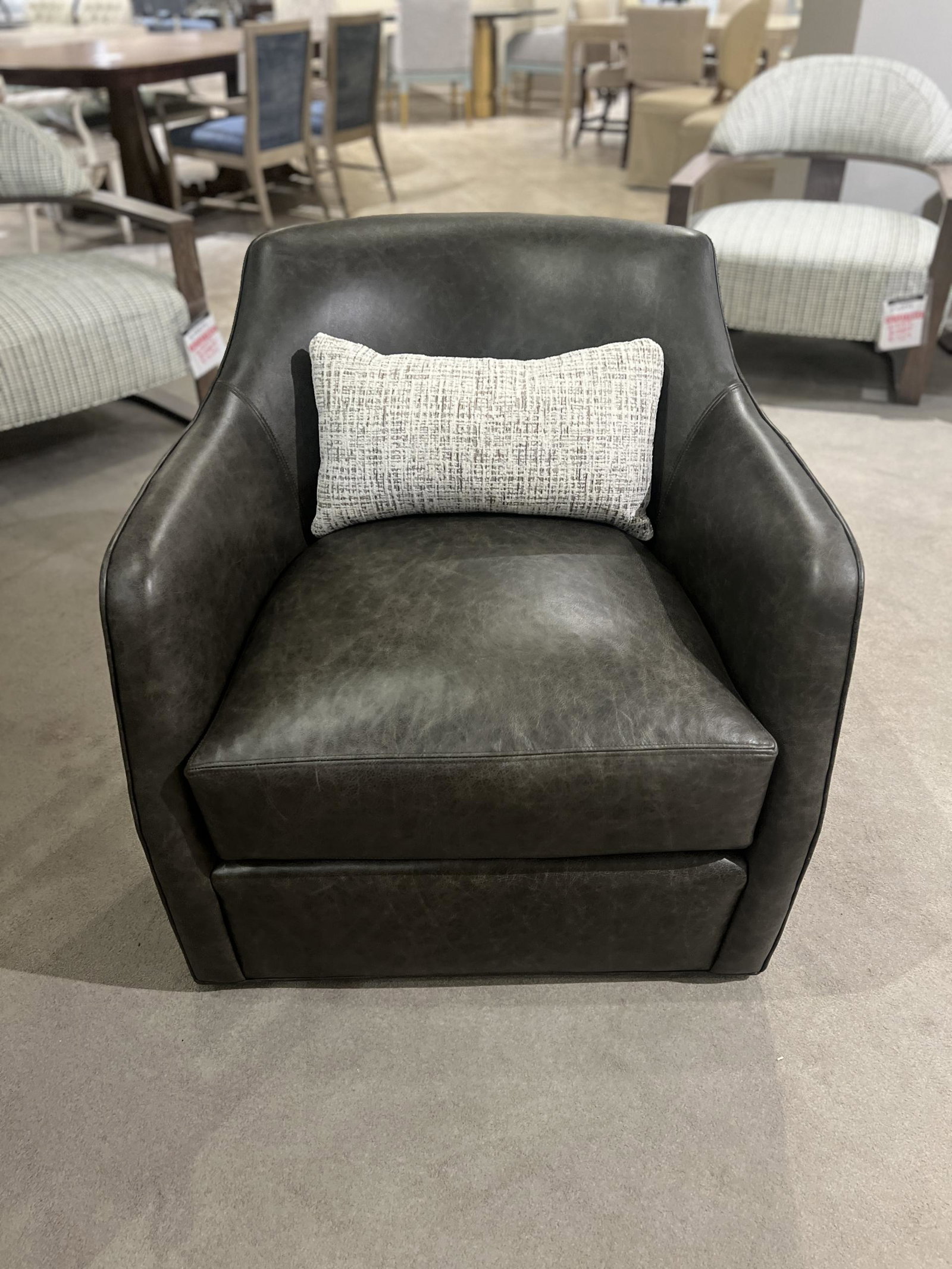 Century 11-2161S/170 Marsden Swivel Chair at Factory Outlets by Hickory Park