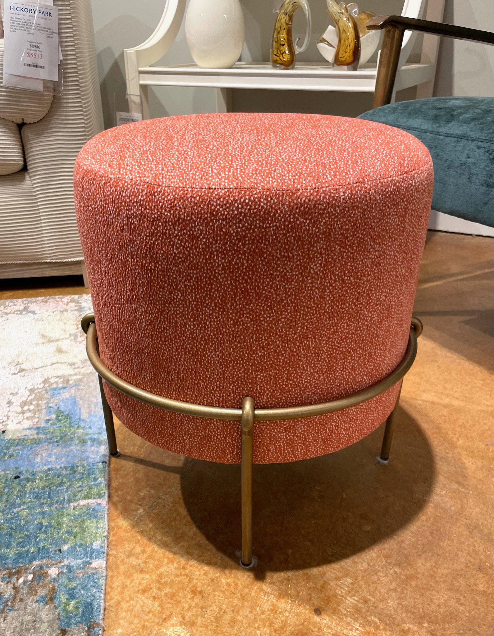 Charleston Forge M342 Amalie Round Ototman