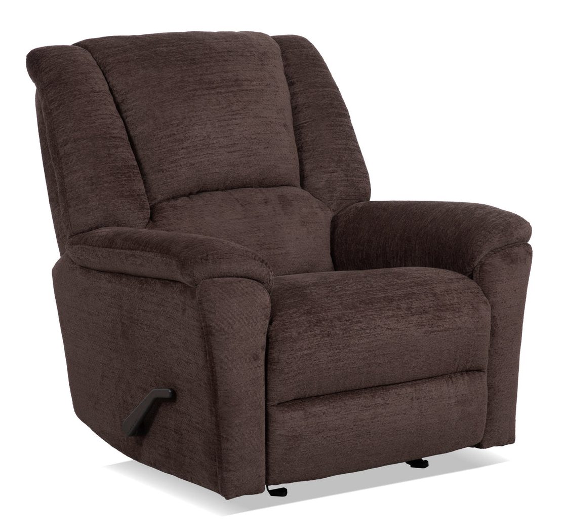 Flexsteel Q2432-54-41070 Plush Buffalo Fabric Perfect Match Gliding Recliner