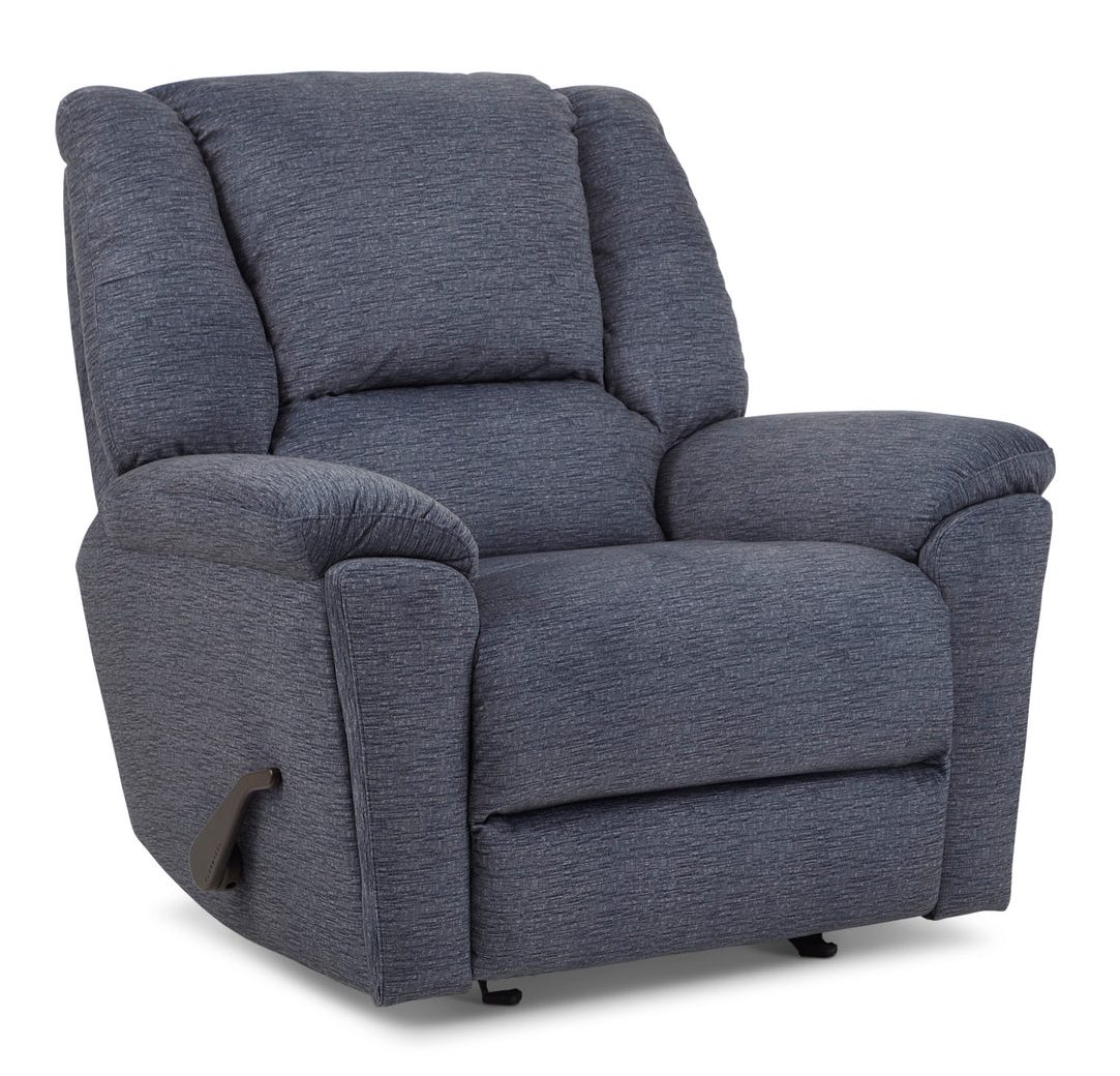 Flexsteel S2432-54 Plush Fabric Gliding Recliner