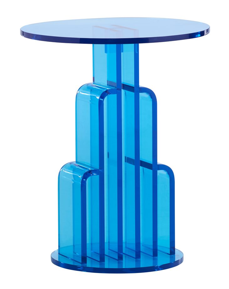 Wildwood Furniture W10036 Aubrielle Side Table - Azure Blue