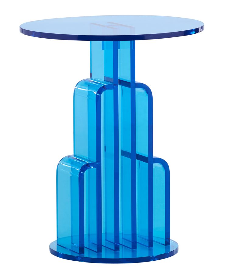 Wildwood W10036 Aubrielle Side Table – Azure Blue