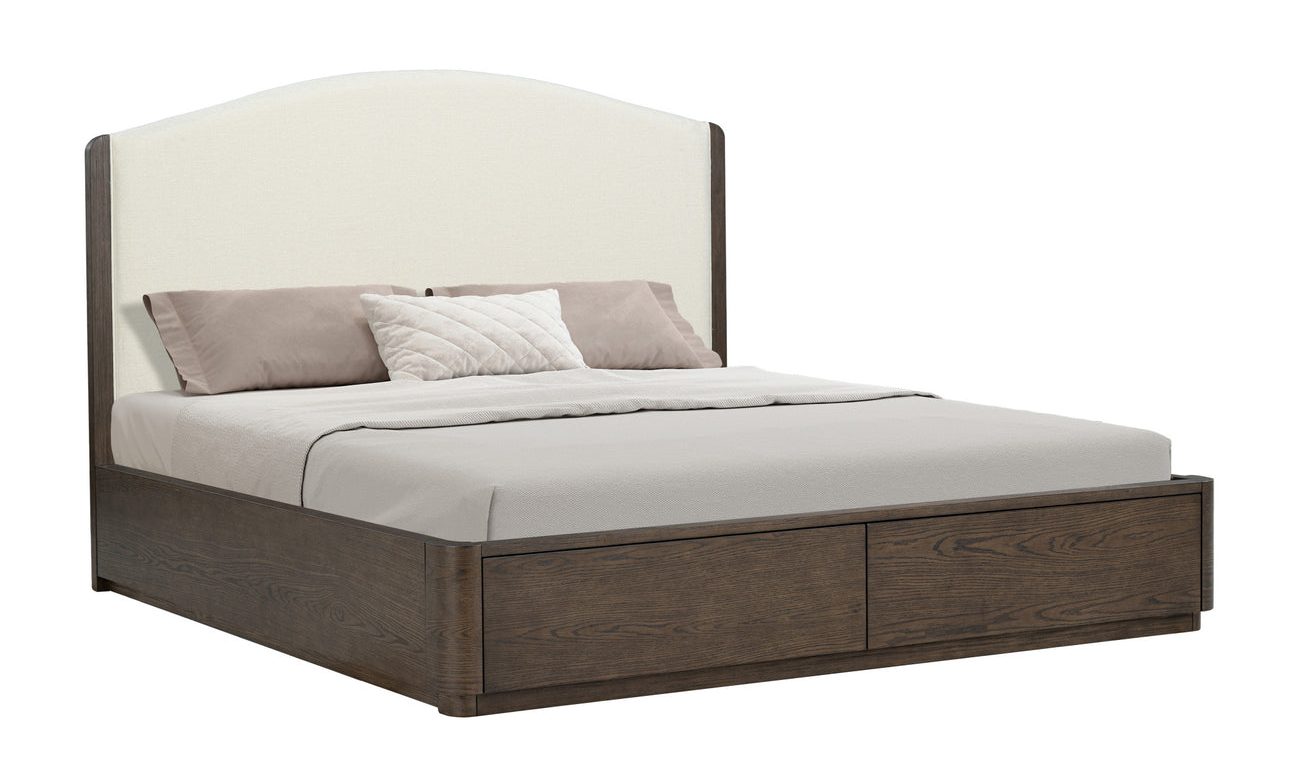 Flexsteel W1013-91KS Athens King Upholstered Storage Bed