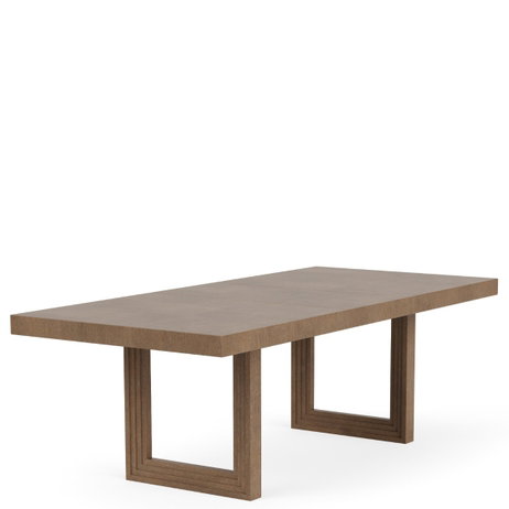 Riverside 73952-73949 Cascade Casual Mink Rectangular Dining Table