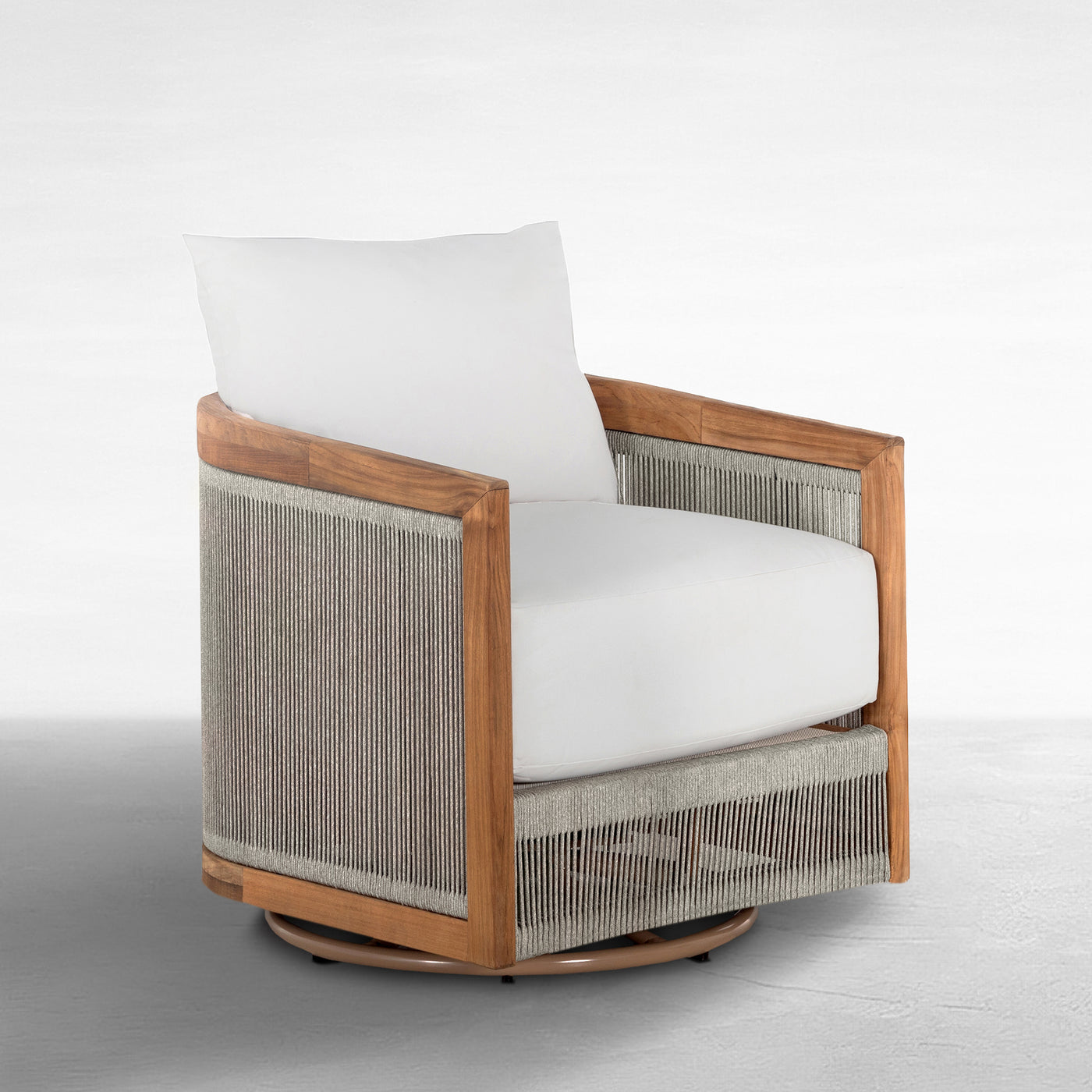 Summer Classics 1508 Avalon Teak Outdoor Swivel Lounge