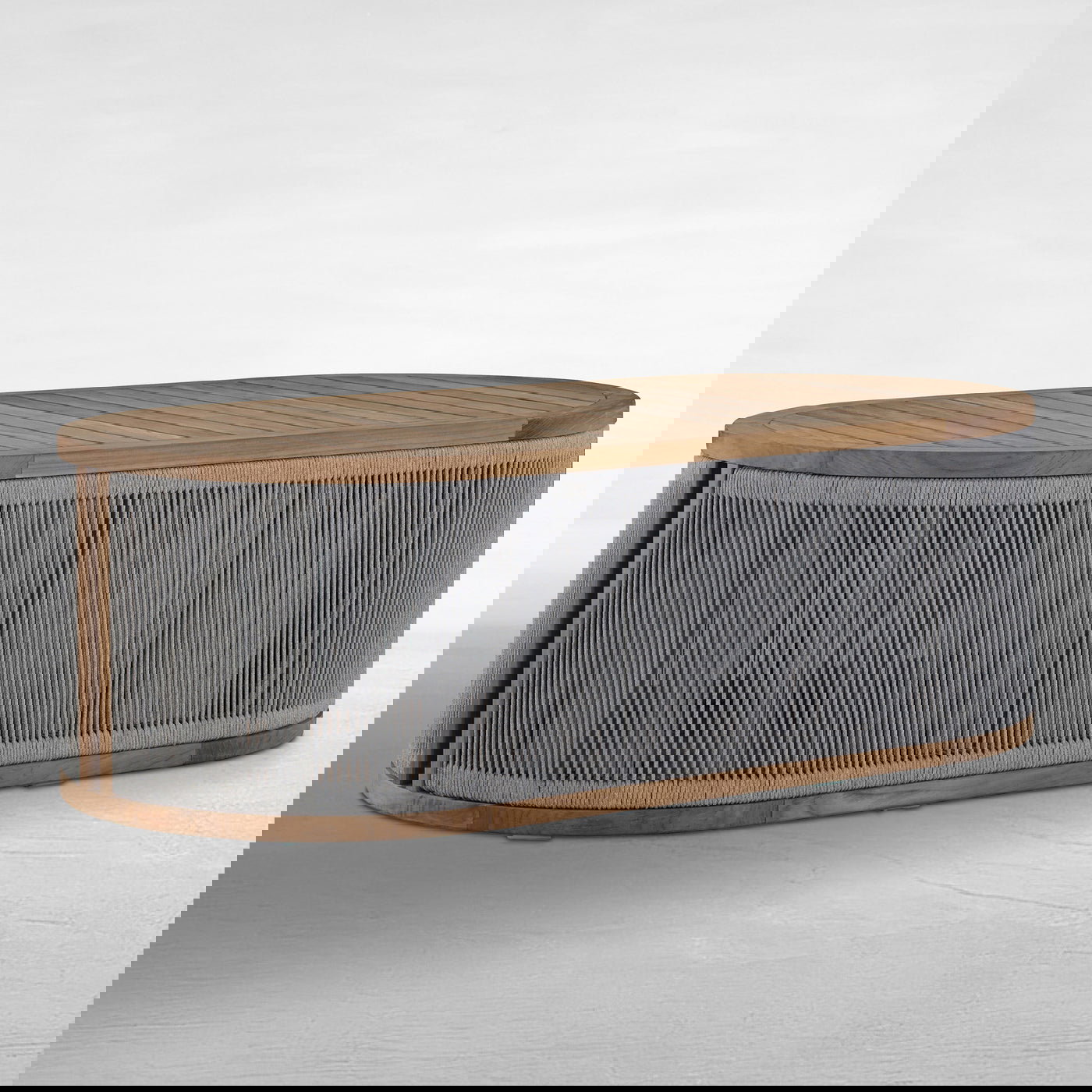 Summer Classics 1521 Avalon Teak Oval Outdoor Coffee Table