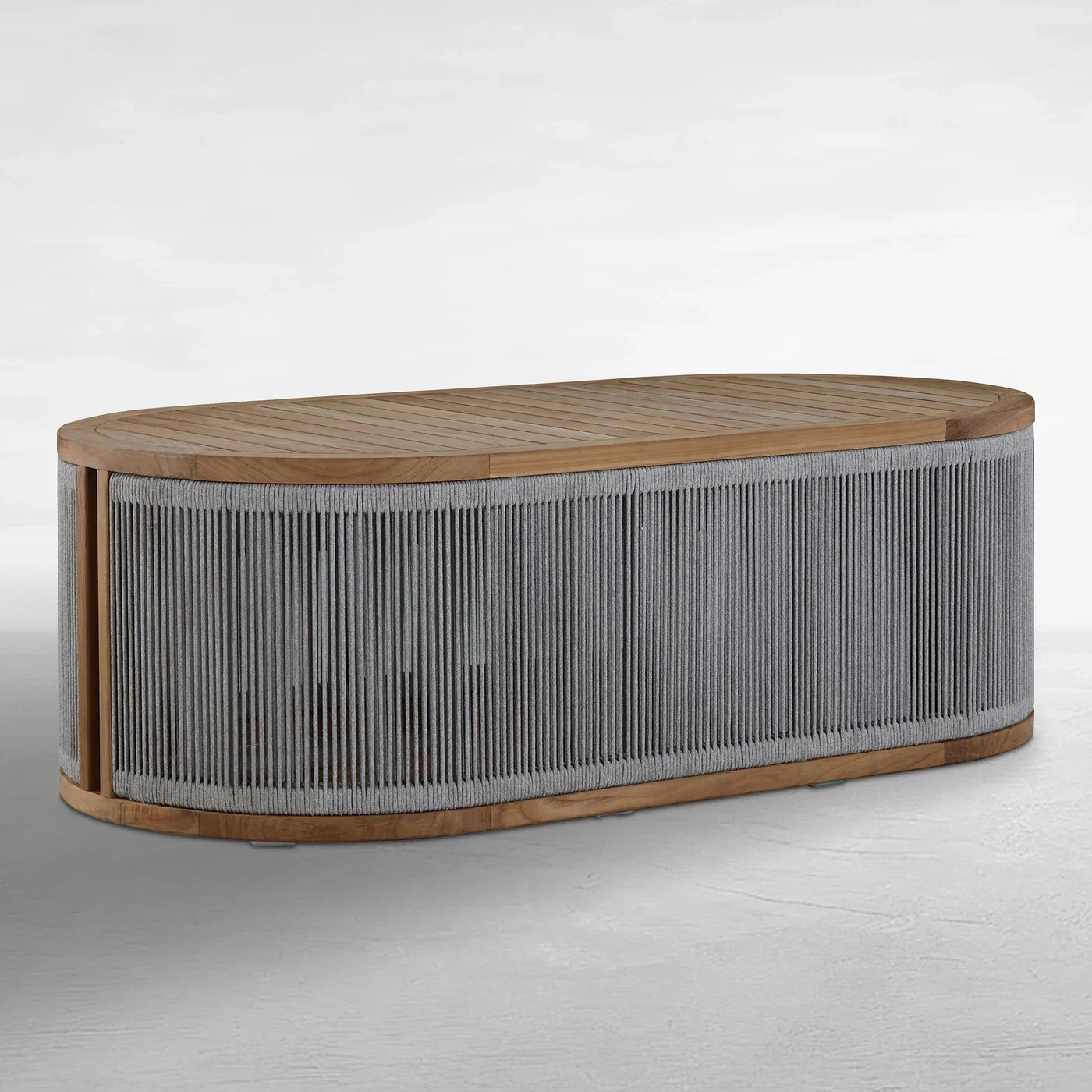 Summer Classics 1521 Avalon Teak Oval Outdoor Coffee Table