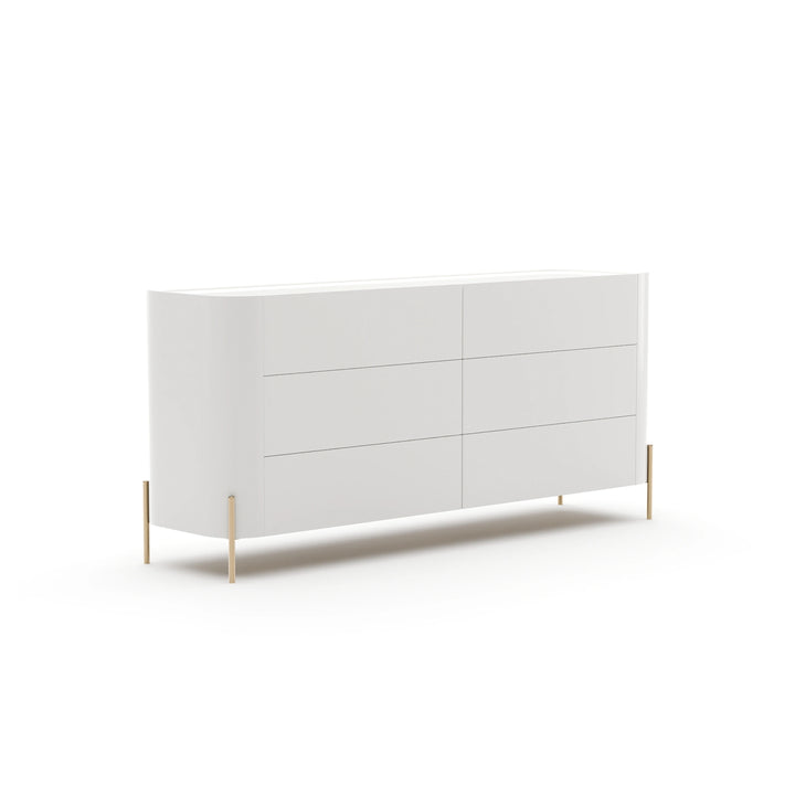 Caracole Furniture CLA-426-011 Atom 72″ Dresser – Latte