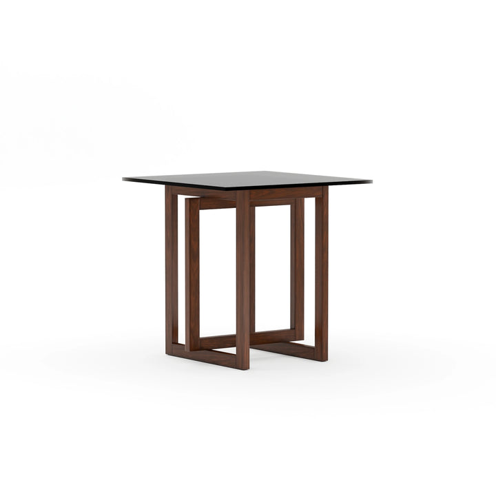 Caracole Furniture CLA-426-4110 Wish You Were Here Wood End Table
