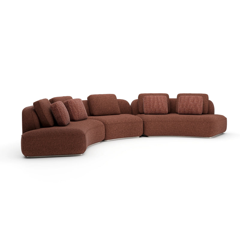 Caracole Furniture CLA-426-sec2-a Sasso 3pc Sofa – Saffron
